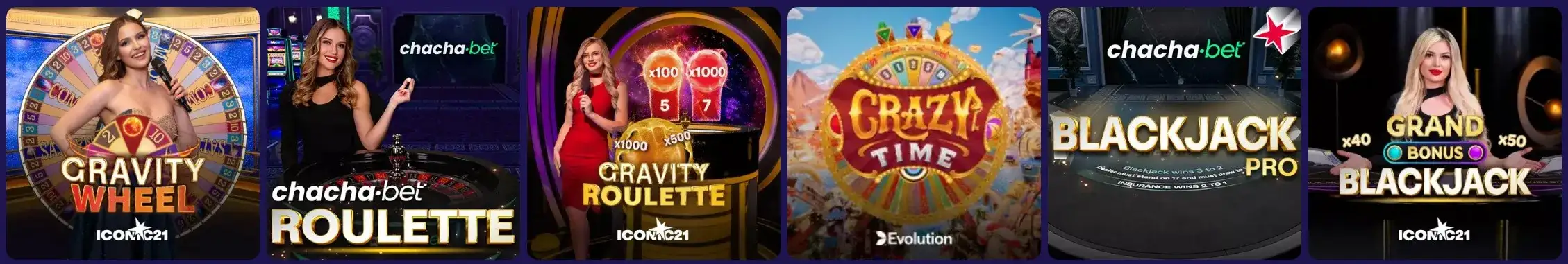 Live casino en tafelspelen