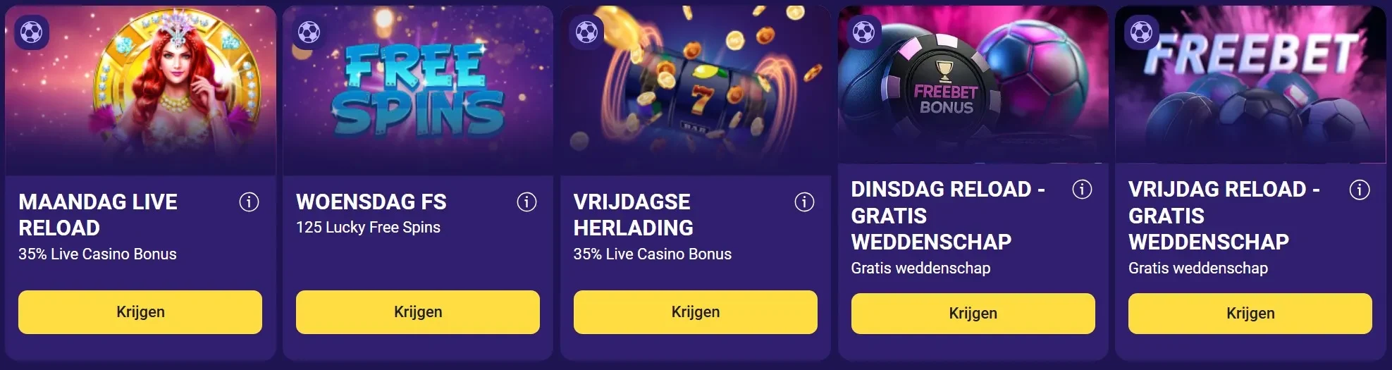 Bonussen en promoties
